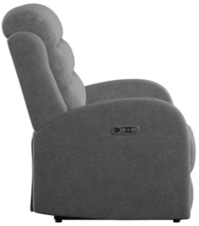 Emerald Home Harvey Gray Power Loveseat with Power Headrest-4