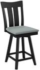 John Thomas Furniture® Customizable Select Ava 24" Swivel Counter Stool-3