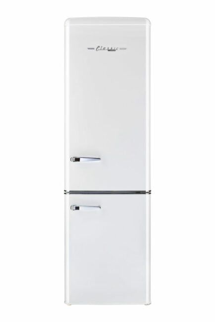 Unique Appliances 22" 9.7 Cu. Ft. Marshmallow White Bottom freezer Compact Refrigerator-0