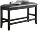 Furniture of America® Kearney Black/Gray Bench-0