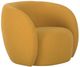 Moe's Home Collection Rae Deep Yellow Plastic/Polyester Outdoor Accent Chair-0