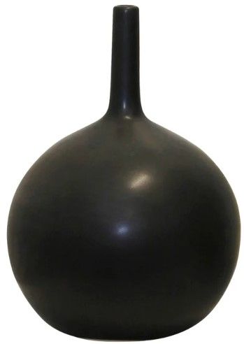 Harp & Finial® Porter 3-Piece Black Vase Set-1