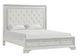 Furniture of America® Stella Mia Creamy White Tufted Queen Panel Bed-0