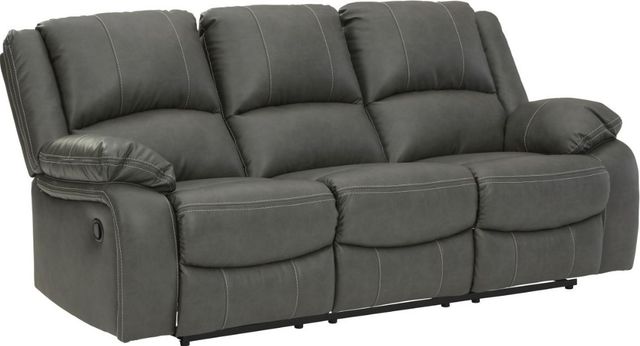 Signature Design by Ashley® Calderwell 2-Piece Gray Reclining Living Room Set-1