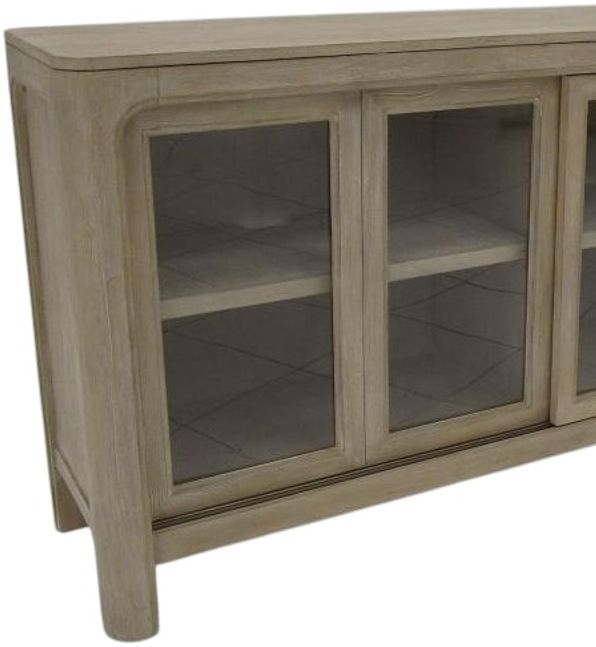Coaster® Solano Weathered Mango Sliding Door Dining Sideboard Server-1