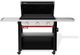 Weber® Slate™ 30" Black Outdoor Freestanding Gas Griddle-2