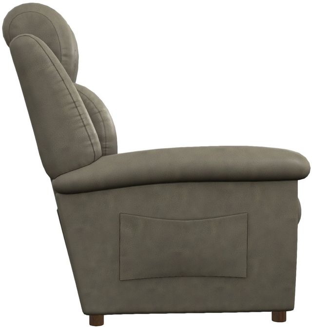 La-Z-Boy® Clayton Charcoal Gold Power Lift Recliner with Massage and Heat-3