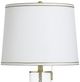 Stylecraft Clear Seeded and Antique Brass Table lamp-4
