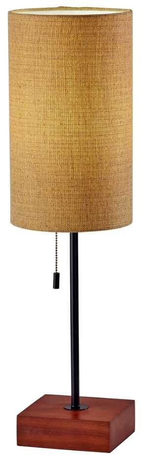 Adesso® Trudy Walnut Table Lamp-0
