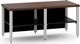 Salamander Designs® Synergy Twin 20 Extension-Dark Walnut/Aluminum-0