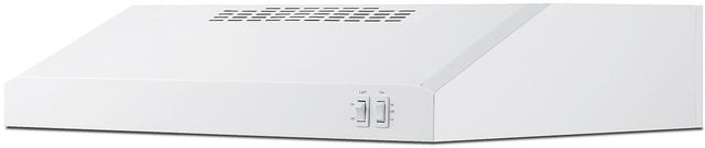Summit® 24" Matte White Under Cabinet Range Hood-3