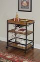 Linon Austin Walnut Kitchen Cart-1