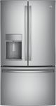 GE Profile™ 22.23 Cu. Ft. Stainless Steel Counter Depth French Door Refrigerator-0