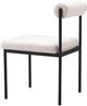 Zuo® Modern Livorno Black/Ivory Dining Side Chair-3
