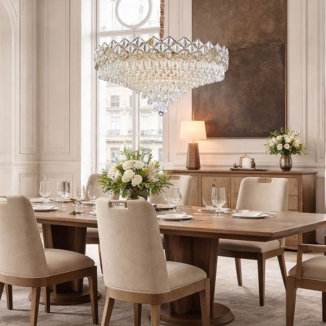 Michael Amini® Regalia Clear/Gold 28-Light Chandelier-1