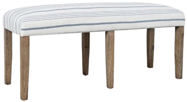 Jofran Inc. Eastern Tides 6-Piece ET Brushed Bisque/White Dining Set-3
