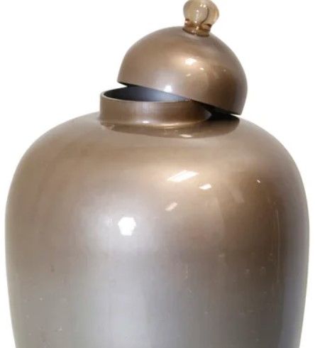 Stylecraft Ombre Urn Silver Vase-1