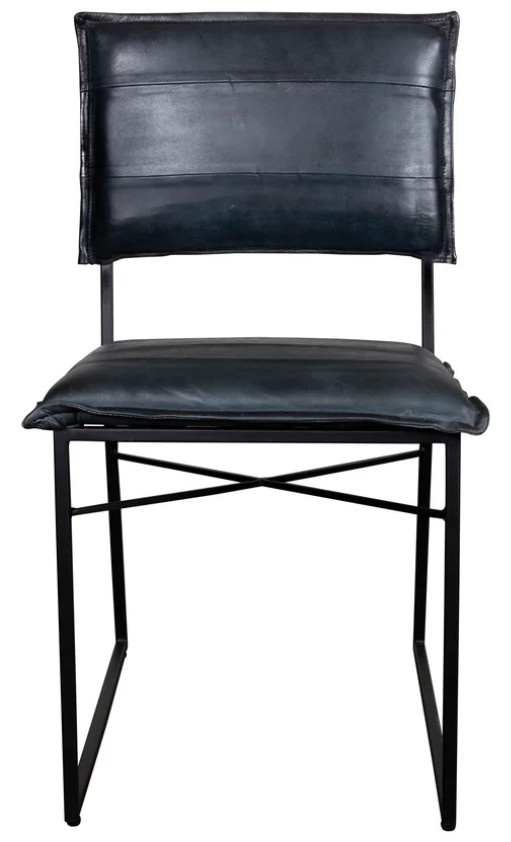 Porter International Designs Malin Gray Dining Side Chair - Thumbnail 2