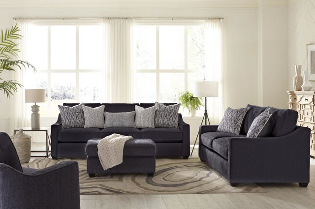 Behold™ Home Dakota Navy Loveseat-1