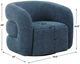 Uttermost® Junie Blueberry Swivel Chair-2