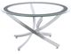 Coaster® Brooke 2-Piece Chrome Occasional Table Set-2