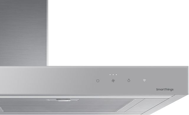 Samsung Bespoke 36" Clean Grey Wall Mounted Range Hood-2