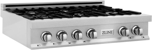 ZLINE Professional 36" Satin Stainless Steel Gas Rangetop-2