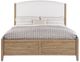 Hooker® Furniture Vineyard Row Sonoma/White Zin California King Upholstered Panel Bed-2