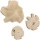 Uttermost® Kalani 3-Piece Bleached Teak Wood Indoor-Outdoor Wall Decor Set -0