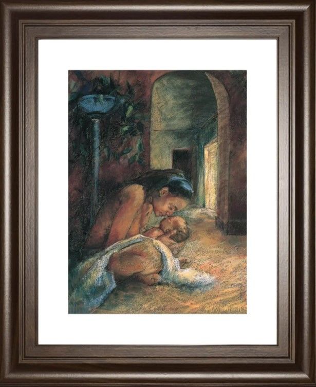 Classy Art Katrinas Gold By Sharon Wilson Wall Art-1
