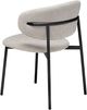 Stylus® Furniture Evie Coco Grey Side Chair-1