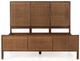 Magnolia Home by Joanna Gaines Palmer Brown Wash King Panel Bed-3