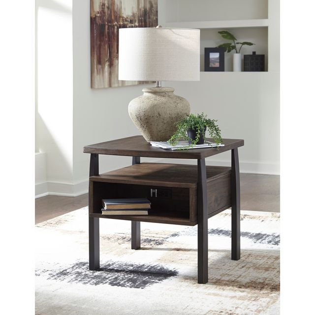 Signature Design by Ashley® Vailbry 2-Piece Brown Living Room Table Set-2