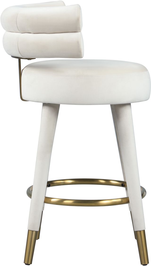 Meridian Furniture Fitzroy Cream Counter Stool-2