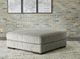 Signature Design by Ashley® Lindyn Fog Oversized Accent Ottoman-3