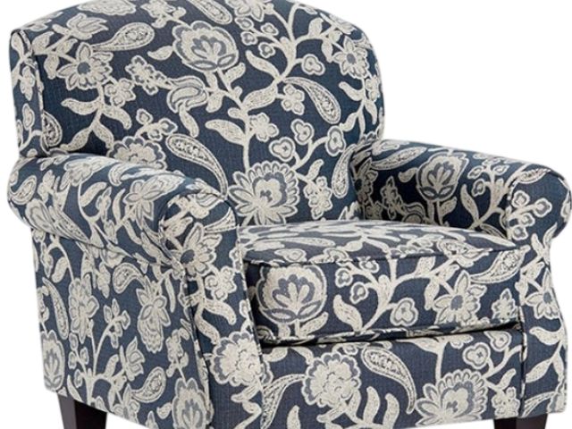Furniture of America® Porthcawl Floral Multicolor Accent Chair-1