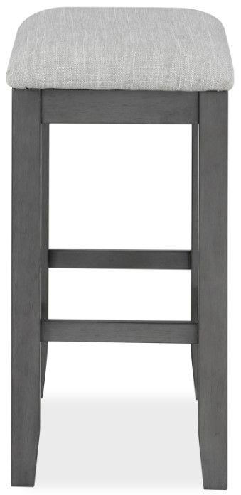 New Classic® Home Furnishings Bella Gray Counter Stool-2