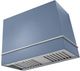 La Cornue Loge Series 44" Provence Blue Wall Mounted Range Hood with Polished Chrome Trim-0