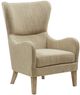 Olliix by Madison Park Taupe Multi Arianna Swoop Wing Chair-1