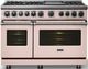 Viking® 7 Series 48'' Blush Pro Style Dual Fuel Range with Griddle-4