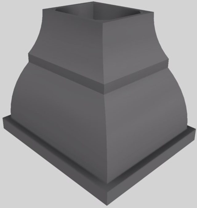 Vent-A-Hood® Designer Series 36" Gunsmoke Island Range Hood-4