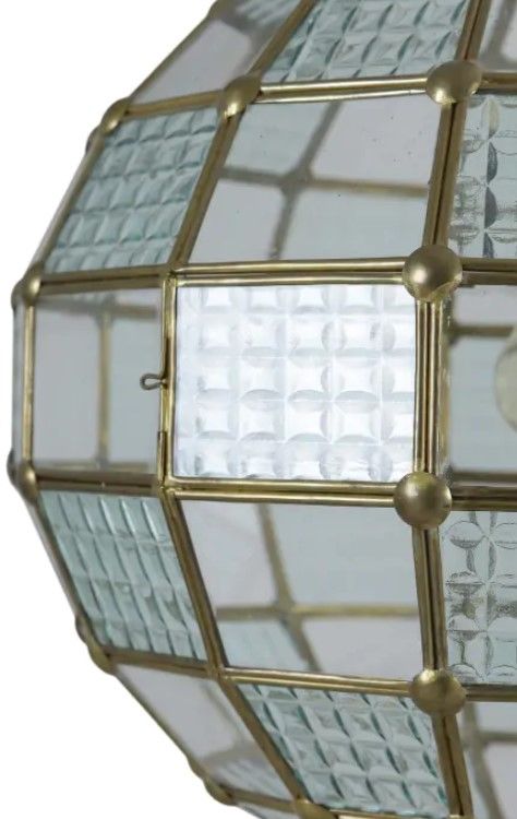 Bramble Celestia Clear/Gold Chandelier-3