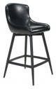 Zuo® Dresden Black Bar Chair-0