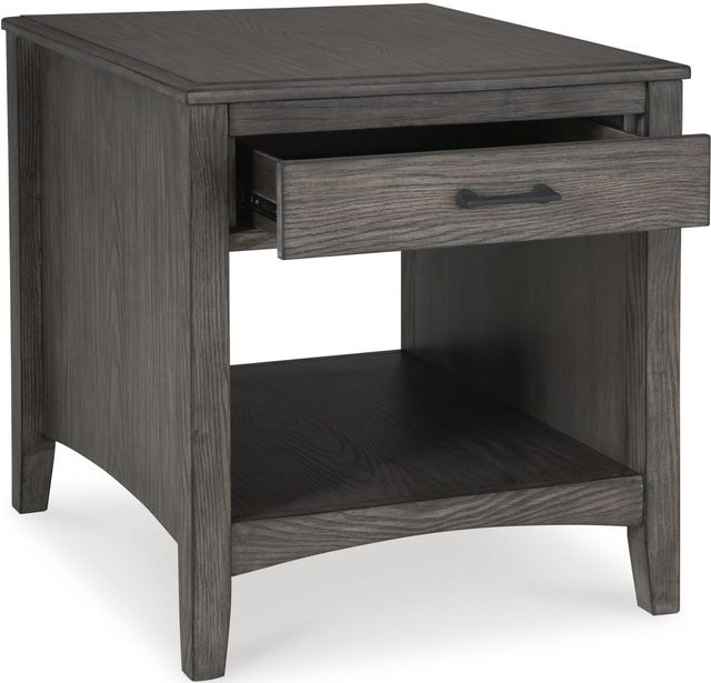 Signature Design by Ashley® Montillan Grayish Brown End Table-2