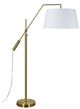 Renwil® Claire Satin Brass Floor Lamp-0