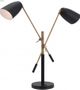 Zuo® Modern Tanner Matte Black/Brass Table Lamp-0