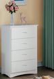 Mazin Furniture Galen White Youth Chest-0