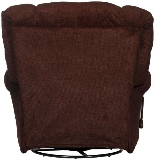 Catnapper® Daly Cranapple Chaise Swivel Glider Recliner-2