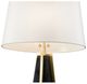 Wildwood Lamps Portofino Antique Brass/Natural Black Table Lamp-1