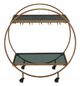 Zuo® Arc Black Bar Cart-1